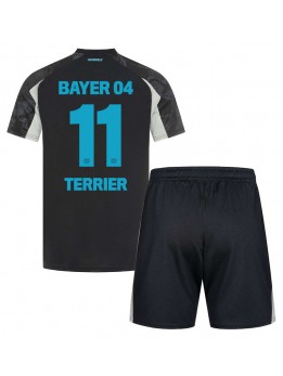 Bayer Leverkusen Martin Terrier #11 Replika Tredje Kläder Barn 2024-25 Kortärmad (+ byxor)